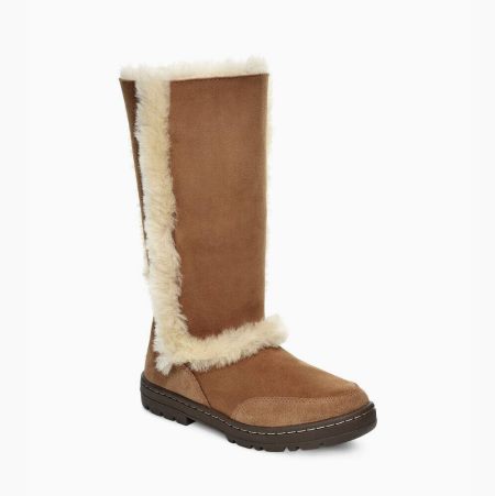 UGG Sundance II Revival Brown Sneakers for Women (ZHOM94215)